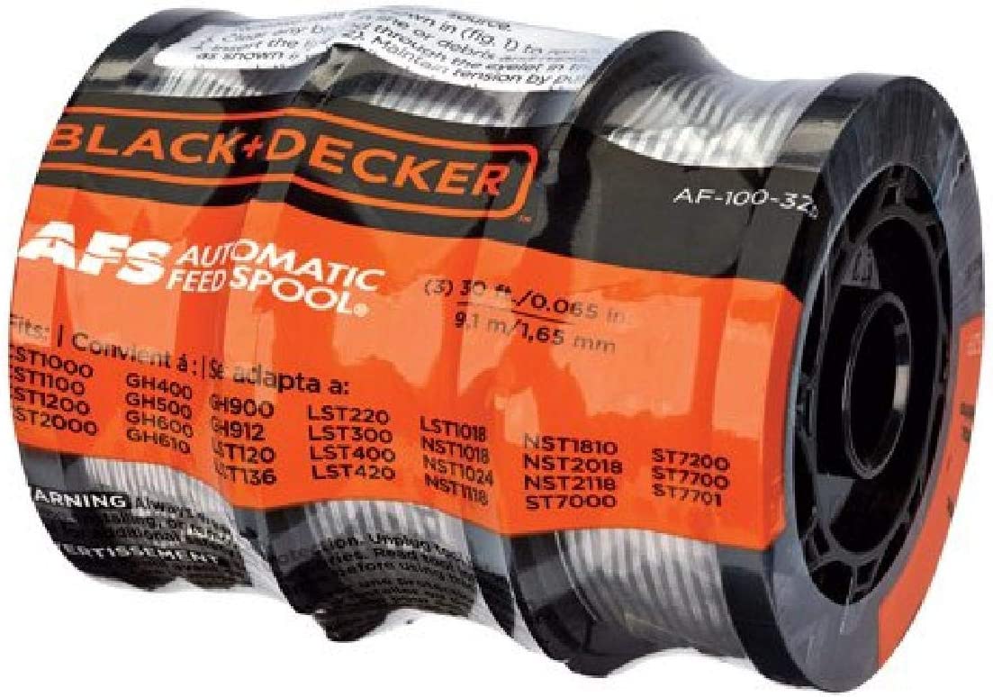 Black & Decker 20V Max String Trimmer/Edger LST400, .065 in Line
