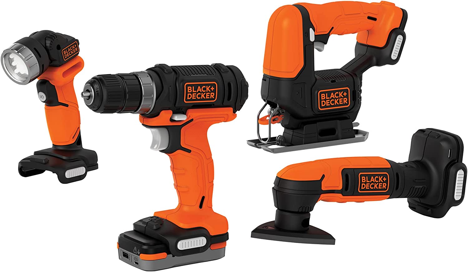 Black + Decker USB Rechargeable 4V MAX Cordless Power Rotary
