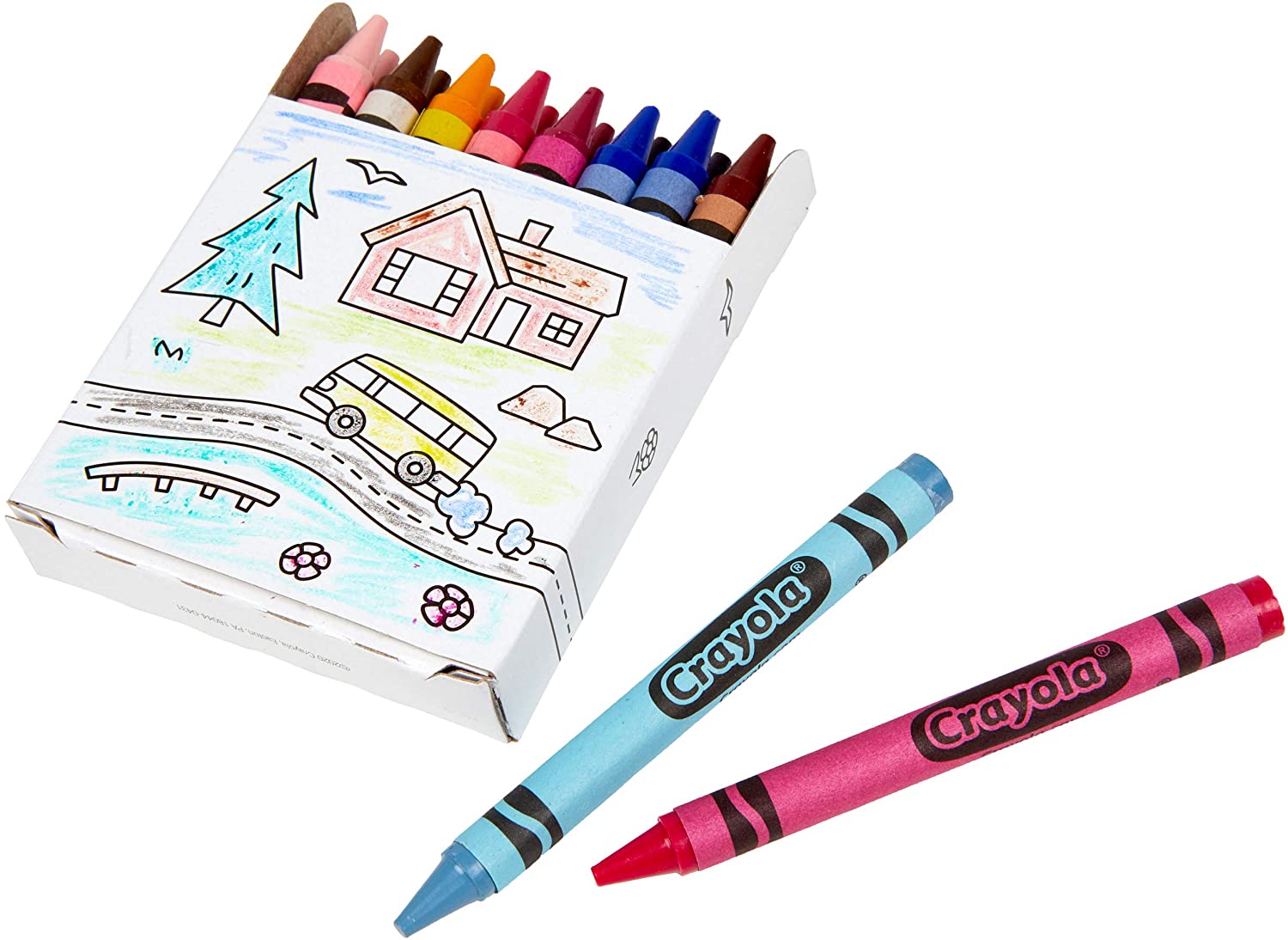 Crayola 240 Crayons, Bulk Crayon Set, Cute School Supplies, Gift for K –  rrrsale